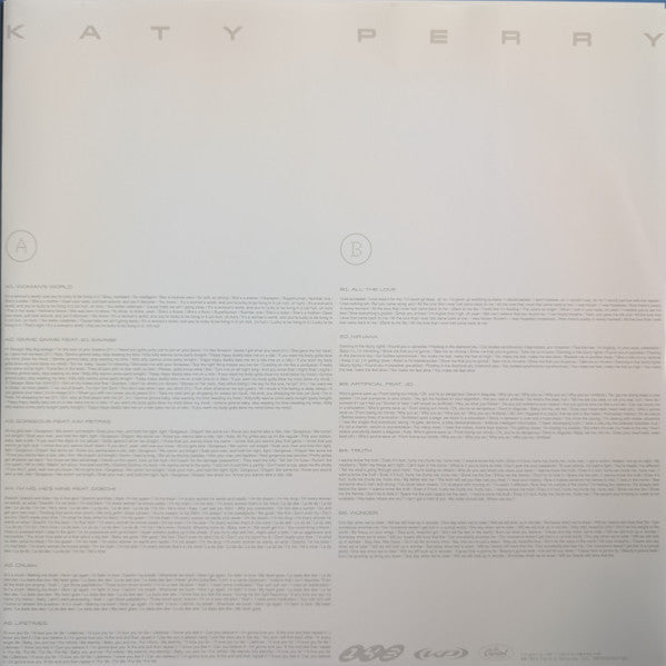 Katy Perry - 143 (LP) (Mint (M)) USED
