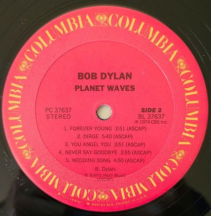 Bob Dylan - Planet Waves (LP) (Mint (M))