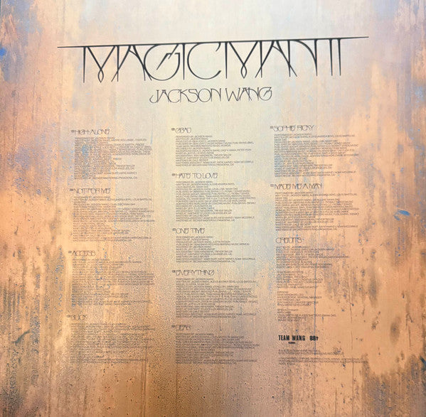 Jackson Wang - Magic Man II (LP) (Near Mint (NM or M-)) USED