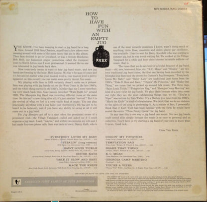Dave Van Ronk With The Ragtime Jug Stompers - Ragtime Jug Stompers (LP) (Very Good (VG)) USED