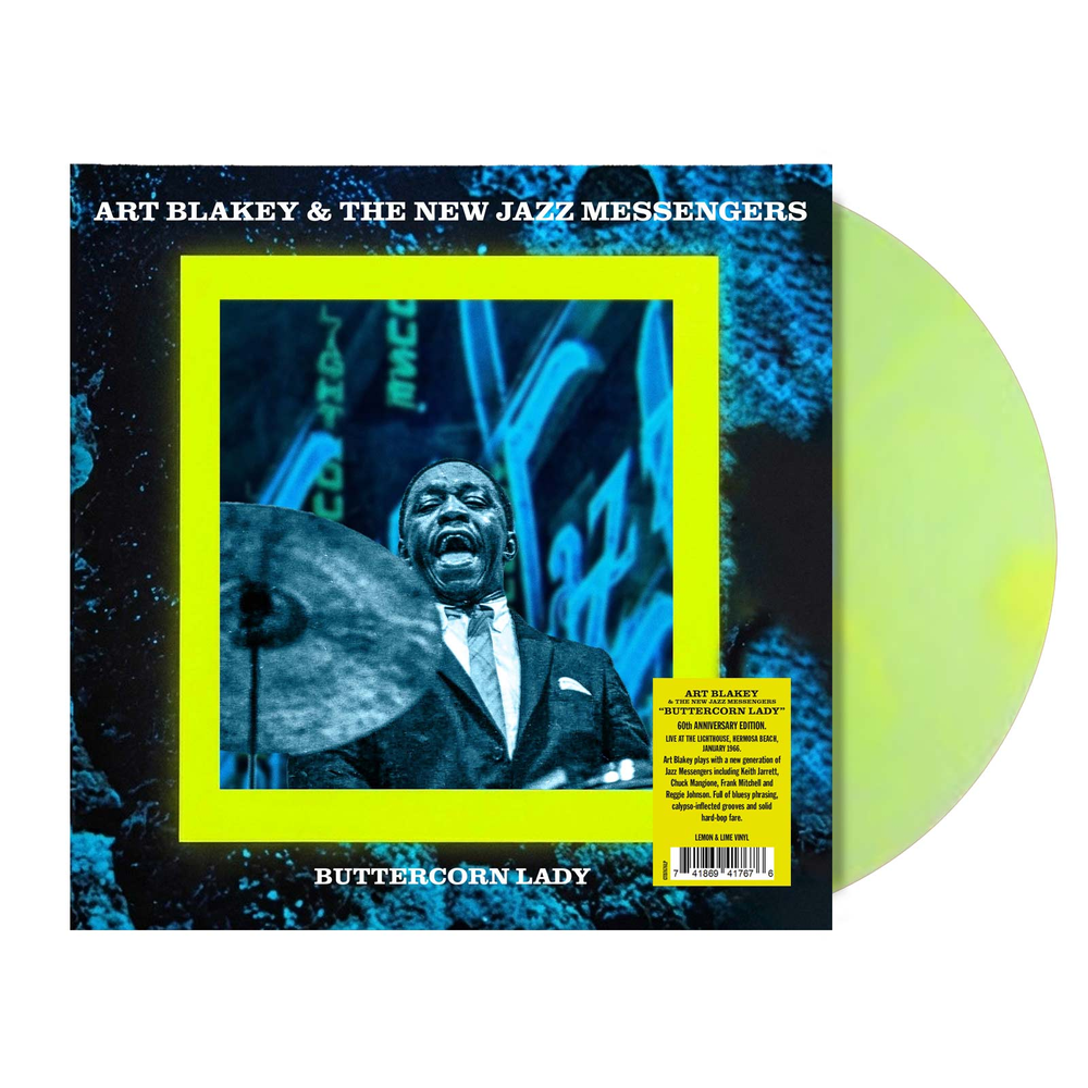 Art Blakey & The New Jazz Messengers - Buttercorn Lady LP (Indie Exclusive Lemon & Lime) (Preorder: Ships June 19, 2026)