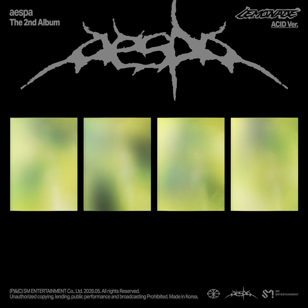 Aespa - The 2nd Album ‘LEMONADE’ CD (ACID Ver.)