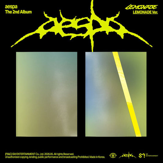 Aespa - The 2nd Album ‘LEMONADE’ CD (LEMONADE Ver.)
