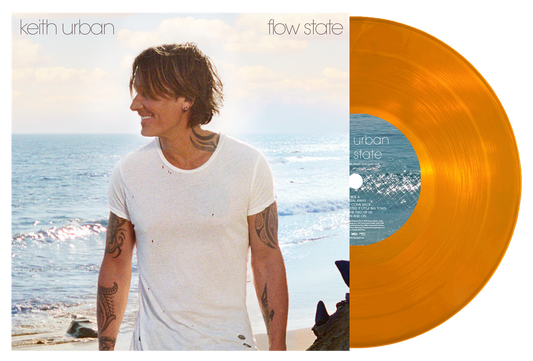 Keith Urban - flow state LP (Translucent Orange) (Preorder: Ships July 10, 2026)