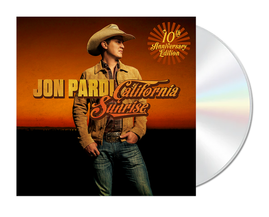 Jon Pardi - California Sunrise - 10th Anniversary Edition CD (Preorder: Ships June 12, 2026)