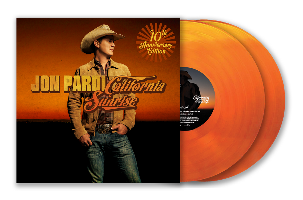 Jon Pardi - California Sunrise - 10th Anniversary Edition LP (Sunrise) (Preorder: Ships June 12, 2026)