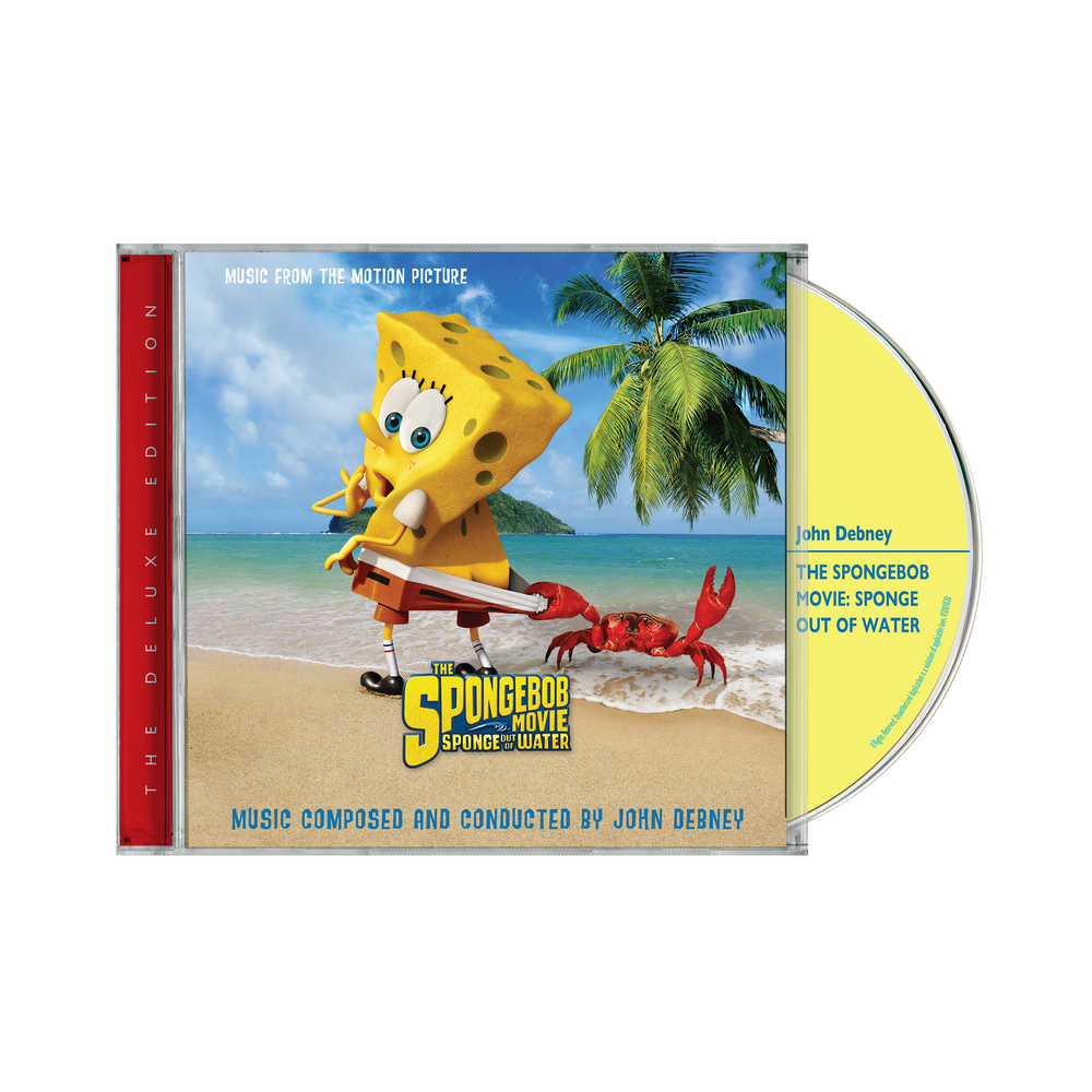 John Debney - The SpongeBob Movie: Sponge Out Of Water - The Deluxe Edition CD (Preorder: Ships July 10, 2026)