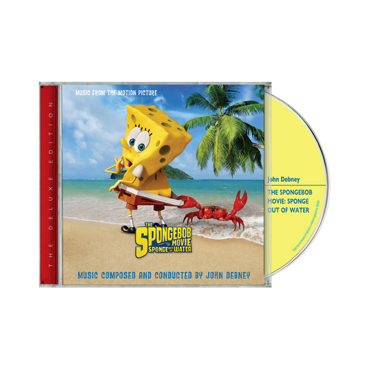 John Debney - The SpongeBob Movie: Sponge Out Of Water - The Deluxe Edition CD (Preorder: Ships July 10, 2026)