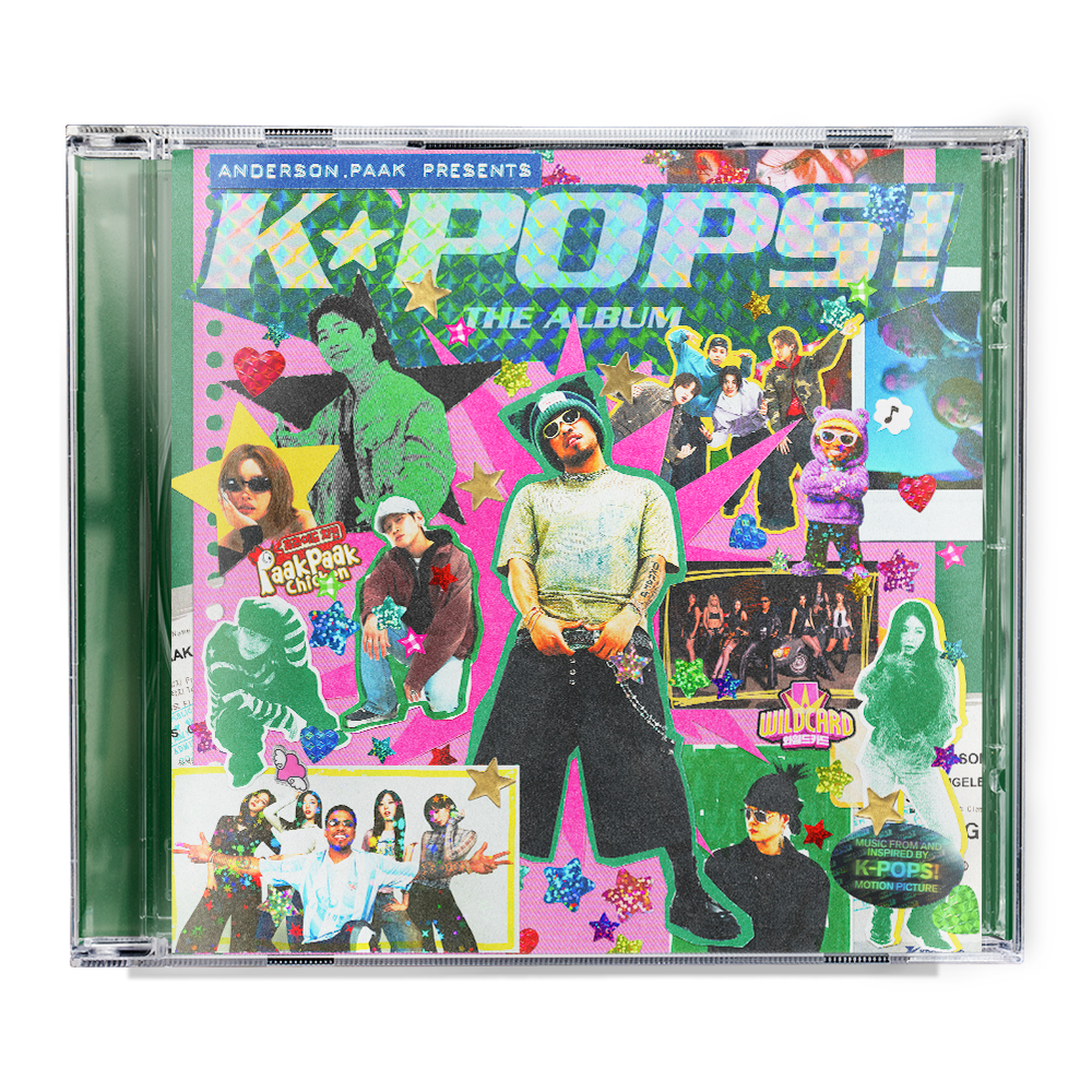 Anderson.Paak - K-POPS! CD (Music from and Inspired by K-POPS! Motion Picture, Indie Exclusive) (Preorder: Ships August 21, 2026)
