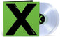 Ed Sheeran - X 2LP (Clear Vinyl, 45 RPM)