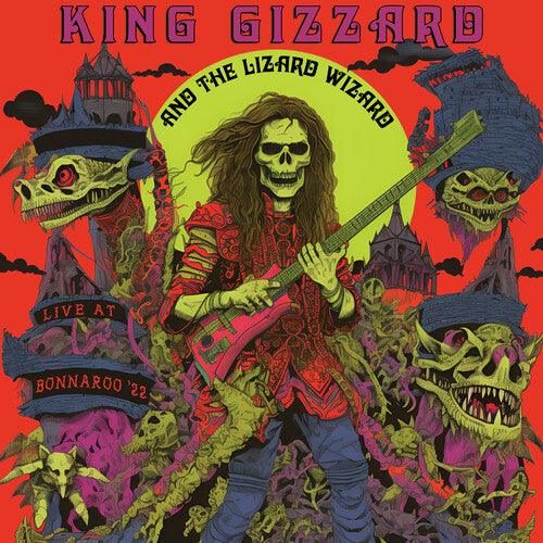 King Gizzard and the Lizard Wizard -  Live at Bonnaroo '22 2LP (Green and Red Vinyl)