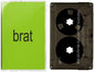 Charli XCX - BRAT CASSETTE (Transluscent Black)