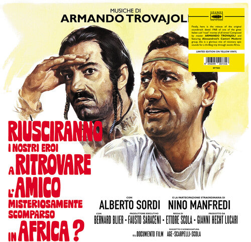 Armando Trovajoli - Riusciranno I Nostri Ero A Ritrovare L' Amico Misteriosamente  Scomparso In Africa? (Original Soundtrack) LP (Colored Vinyl, Yellow)