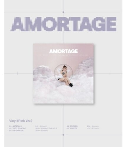 Jisoo - Amortage LP (Asia, Photo Book, Poster, Sticker)