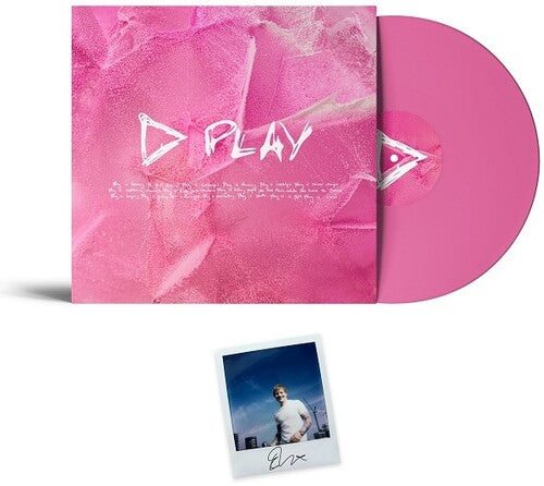 Ed Sheeran - Play LP (Indie Exclusive, Pink Colored Vinyl w/ Signed Polaroid Photo, Gatefold LP Jacket)