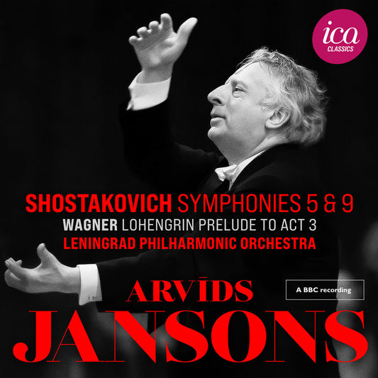 Arvids Jansons - Shostakovich: Symphonies 5 & 9 CD (Live) (Preorder: Ships July 3, 2026)