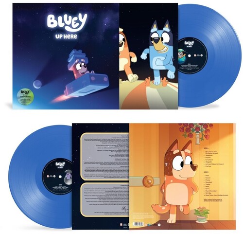 Bluey - Up Here LP (140 Gram Vinyl, Blue Colored Vinyl, United Kingdom)