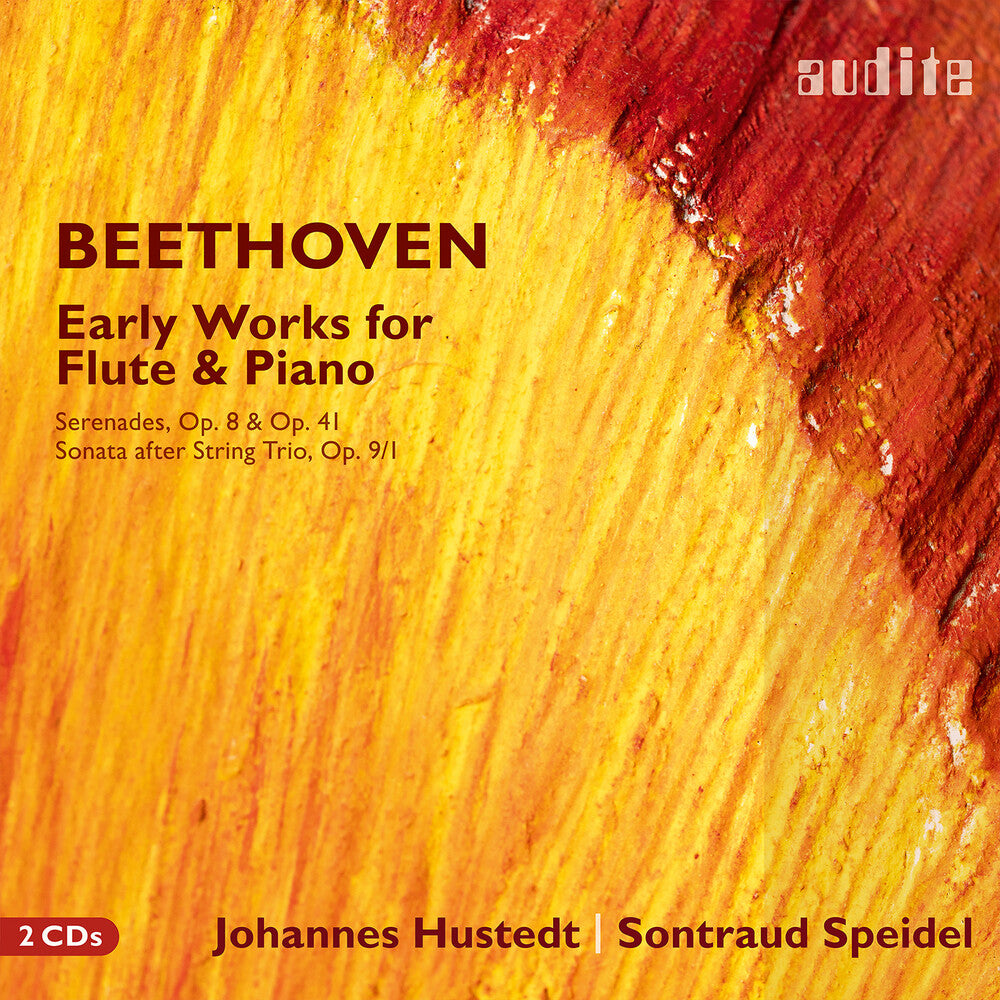 Johannes Hustedt - Ludwig Van Beethoven: Early Works For Flute & Pno CD