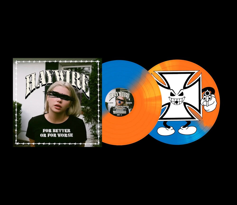Haywire - For Better Or For Worse - Blue/Orange LP (Blue, Limited Edition)