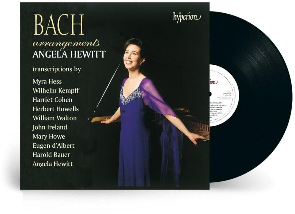 Angela Hewitt - Bach Arragements LP (Blk, Uk)