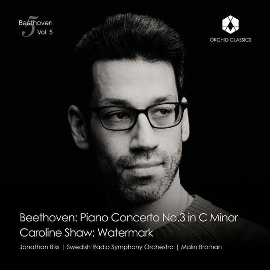 Jonathan Biss  / Swedish Radio Symphony - Beethoven: Piano Concerto No.3; Shaw: Watermark CD