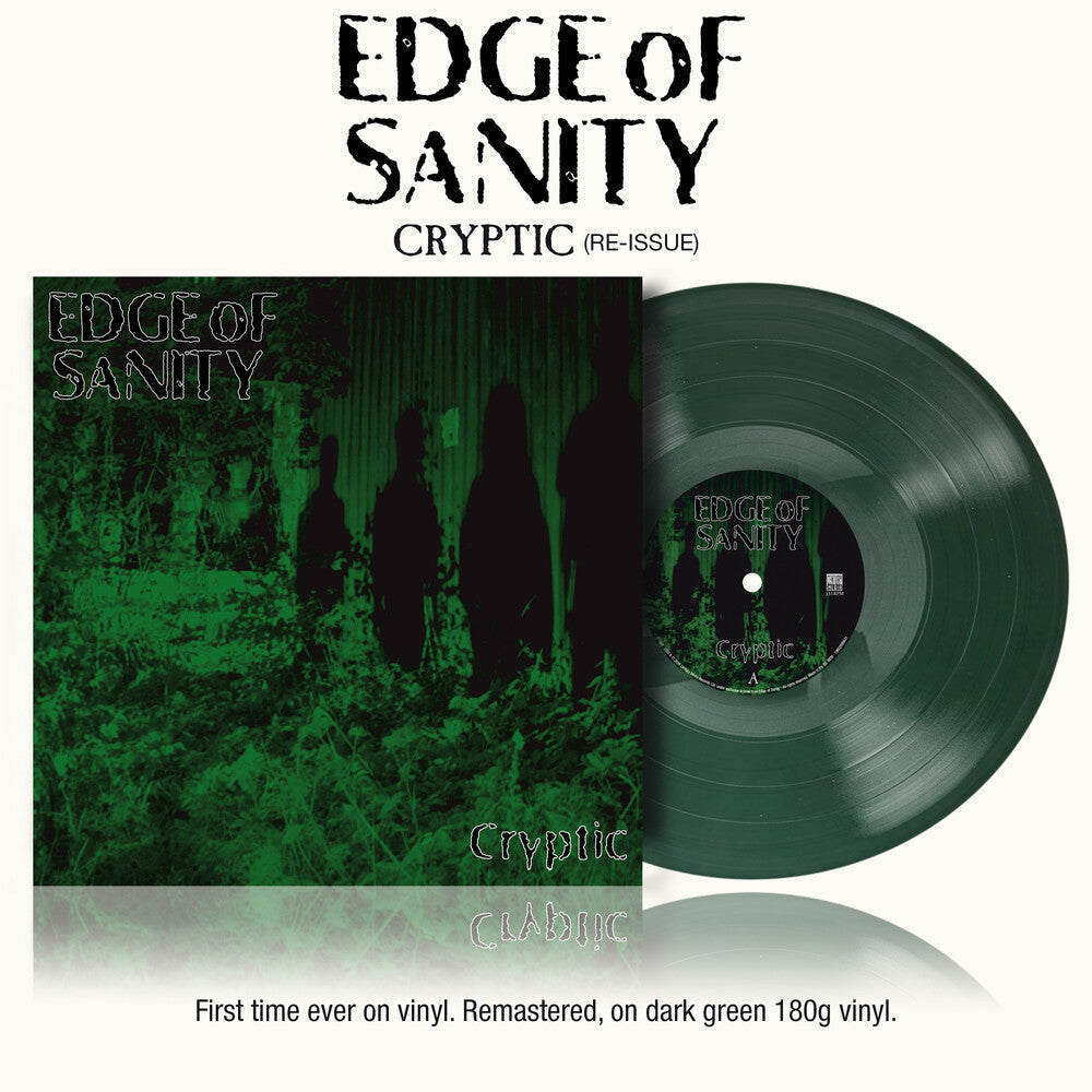 Edge Of Sanity - Cryptic LP (180 Gram Green, Reissue)