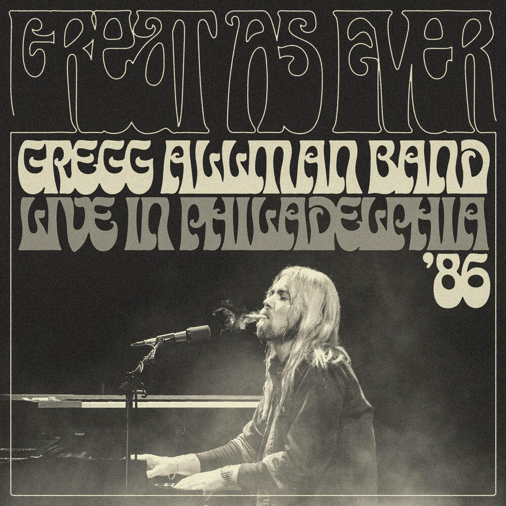 Gregg Allman  Band - Great As Ever: Live In Philadelphia CD (1-11-86)