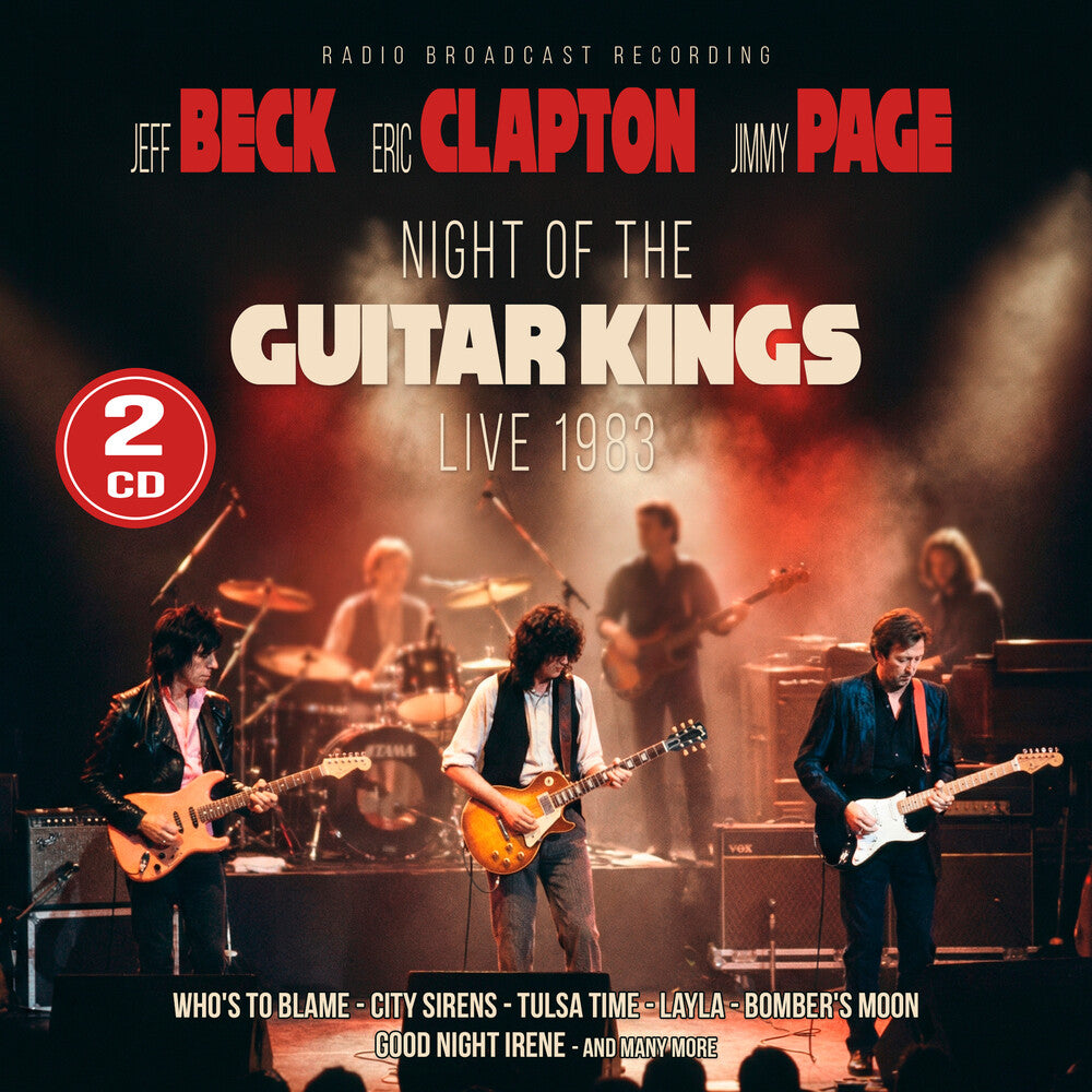 Jeff Beck  / Page,Jimmy / Clapton,Eric - Night Of The Guitar Kings 1983 CD (Digipak) (Preorder: Ships June 19, 2026)