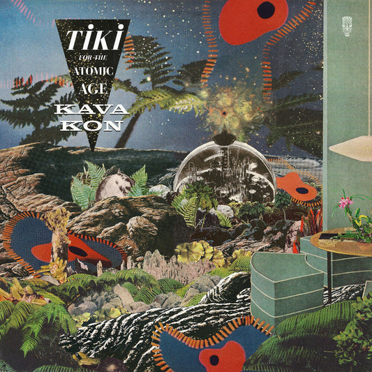 Kava Kon - Tiki For The Atomic Age - Iridescent Green LP (Colored) (Preorder: Ships July 31, 2026)