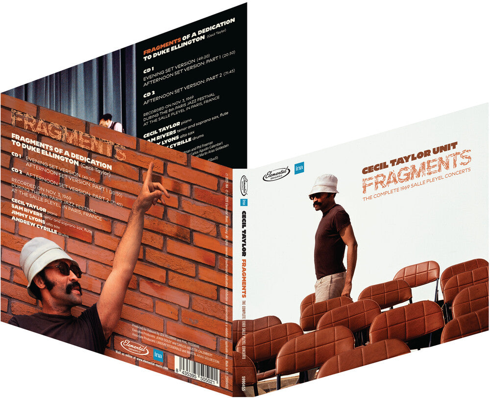 Cecil Taylor  Unit - Fragments: Complete 1969 Salle Pleyel Concerts CD