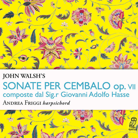 Andrea Friggi - John Walsh's Sonate Per Cembalo Op. 7 Composte CD (Preorder: Ships June 5, 2026)