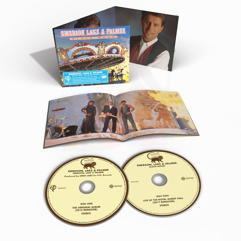 Emerson Lake & Palmer - Black Moon CD (Expanded Edition, Exp)