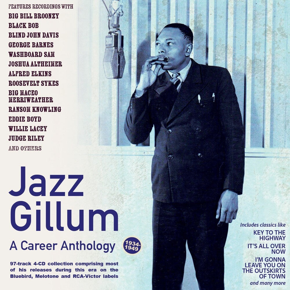 Jazz Gillum - Career Anthology 1934-49 CD (Preorder: Ships June 5, 2026)