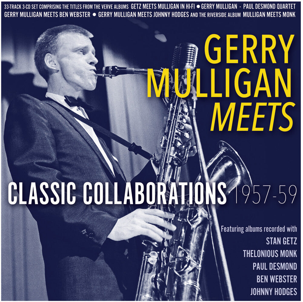 Gerry Mulligan - Meets: Classic Collaborations 1957-59 CD (Preorder: Ships June 5, 2026)