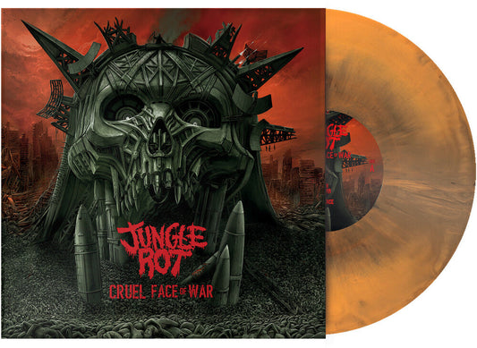 Jungle Rot - Cruel Face Of War LP (Blk, Colored, Org) (Preorder: Ships June 12, 2026)