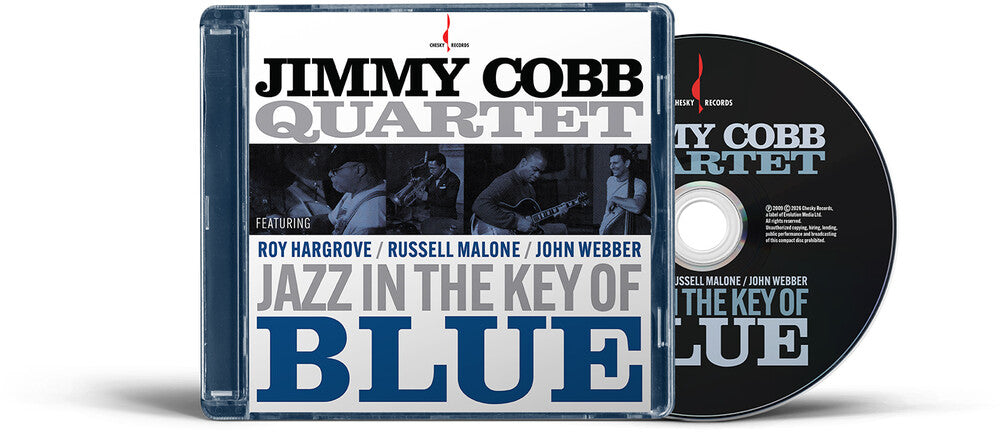 Jimmy Cobb  Quartet - Jazz In The Key Of Blue CD (Hybr) (Preorder: Ships June 12, 2026)