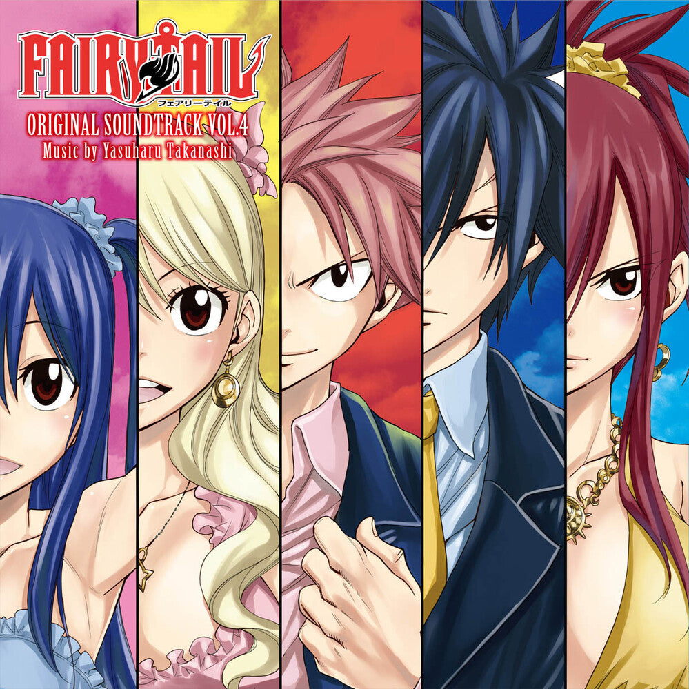 Fairy Tail Vol.4 - O.S.T. (Box) (Colv) (Red) - Fairy Tail Vol.4 - O.S.T. LP (Box, Colored, Red) (Preorder: Ships October 9, 2026)