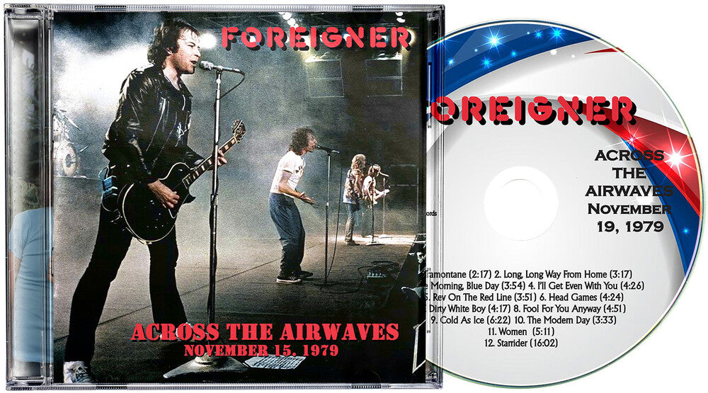 Foreigner - Across The Airwaves CD (Preorder: Ships June 19, 2026)