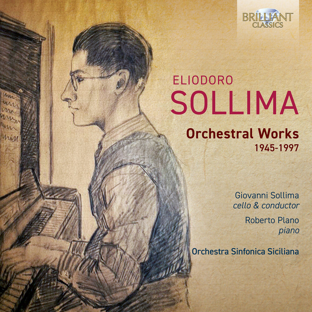 Giovanni Sollima - Sollima: Orchestral Works CD (1945-1997) (Preorder: Ships July 3, 2026)