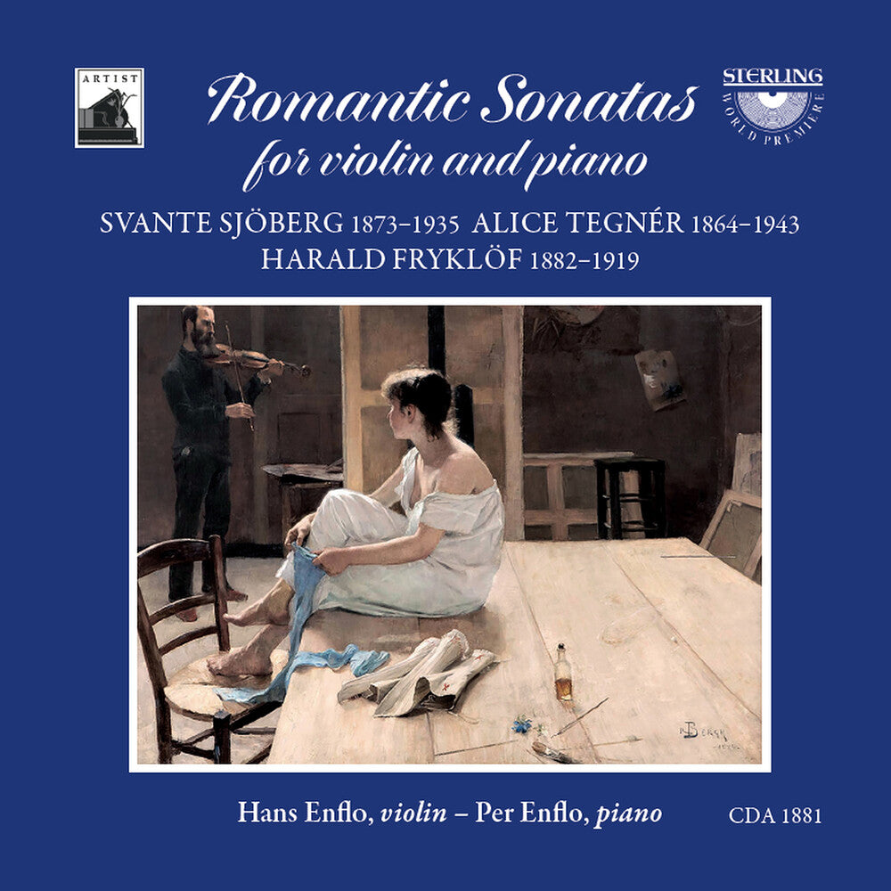 Hans Enflo - Romantic Sons For Vn & Piano CD (Preorder: Ships July 3, 2026)