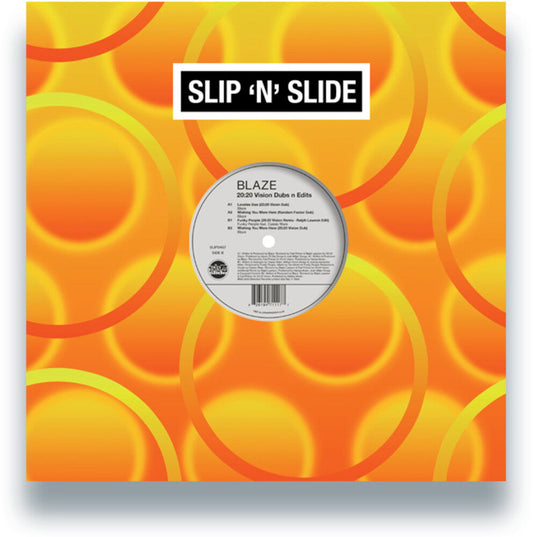 Blaze - 20:20 Vision Dubs N Edits 12" (Preorder: Ships June 5, 2026)