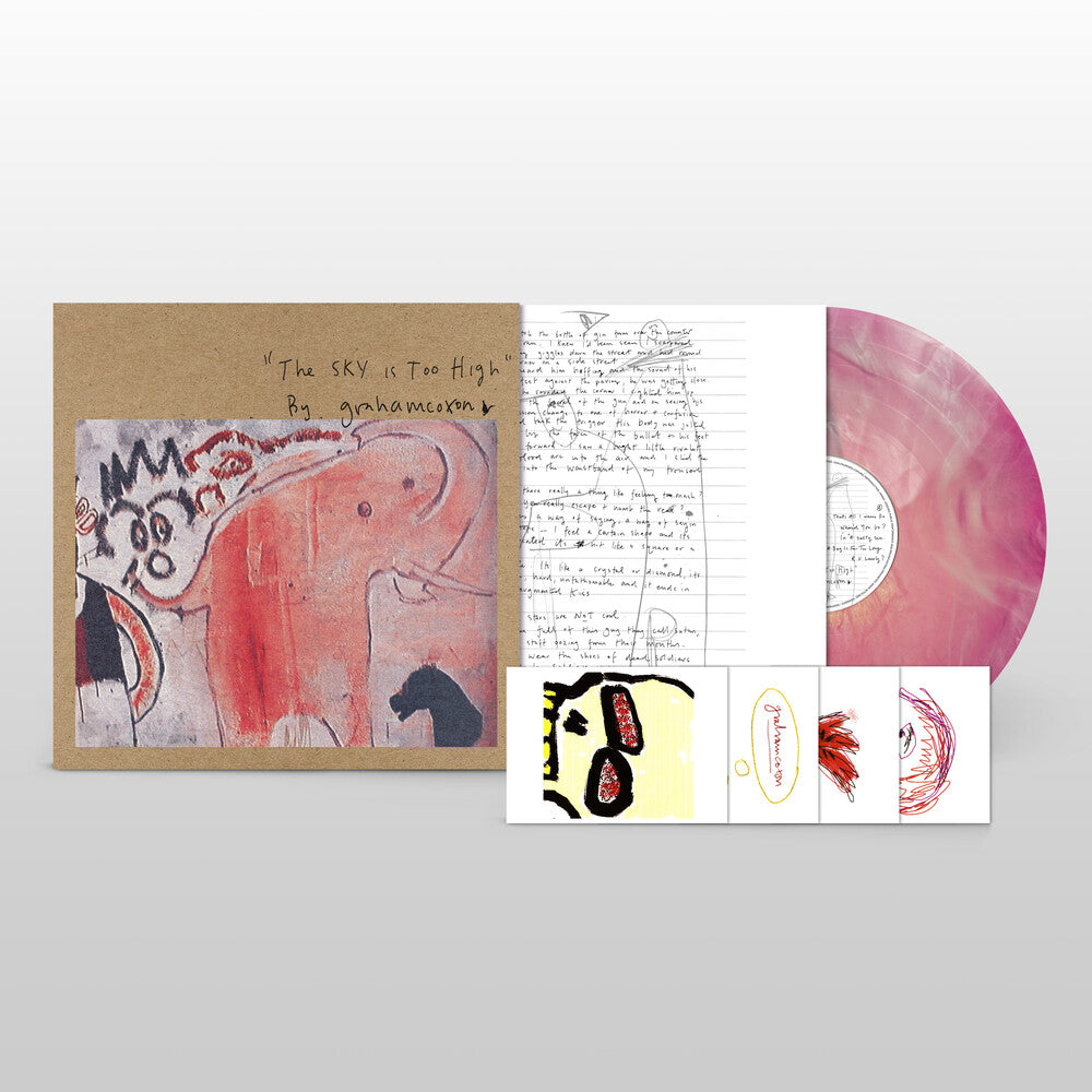 Graham Coxon - Sky Is Too High [Indie Exclusive] Marble Pink LP (Pnk, Indie Exclusive) (Preorder: Ships June 19, 2026)