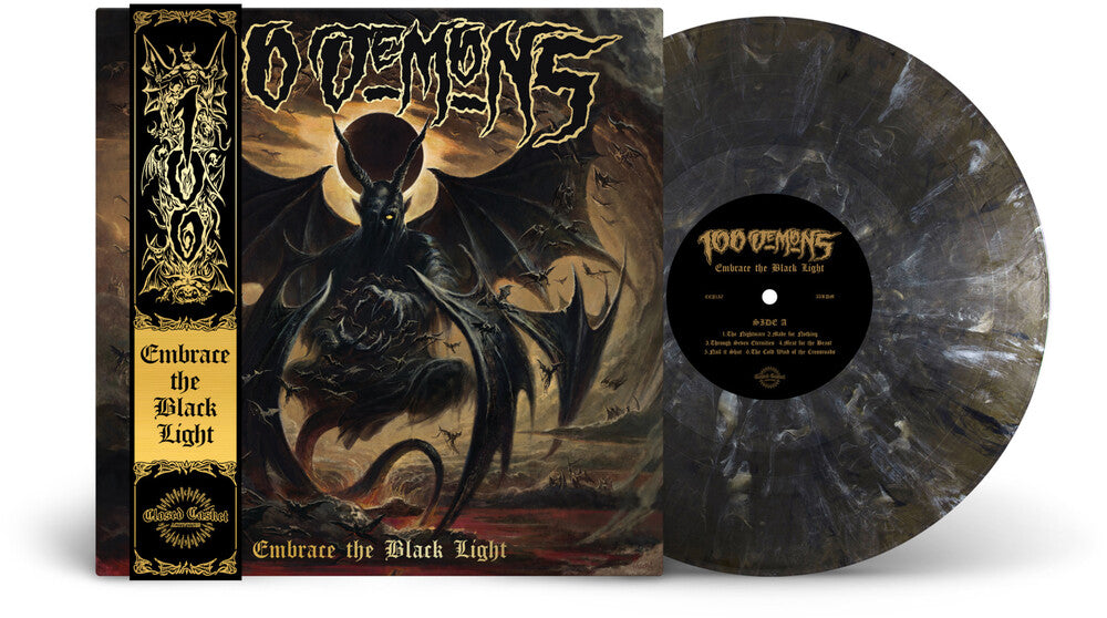 100 Demons - Embrace the Black Light LP (Indie Exclusive Onyx Marble) (Preorder: Ships June 26, 2026)