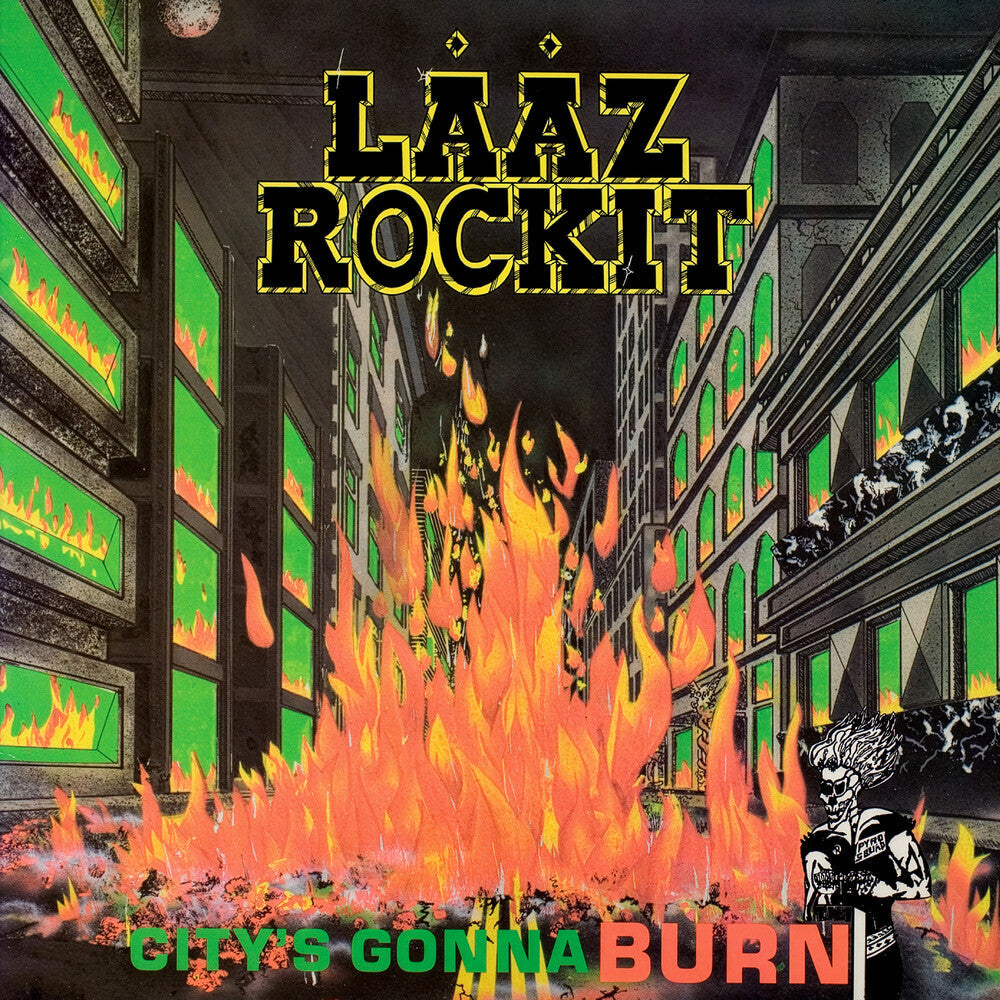 Laaz Rockit - City's Gonna Burn LP (Colored, Limited Edition, Red) (Preorder: Ships June 12, 2026)