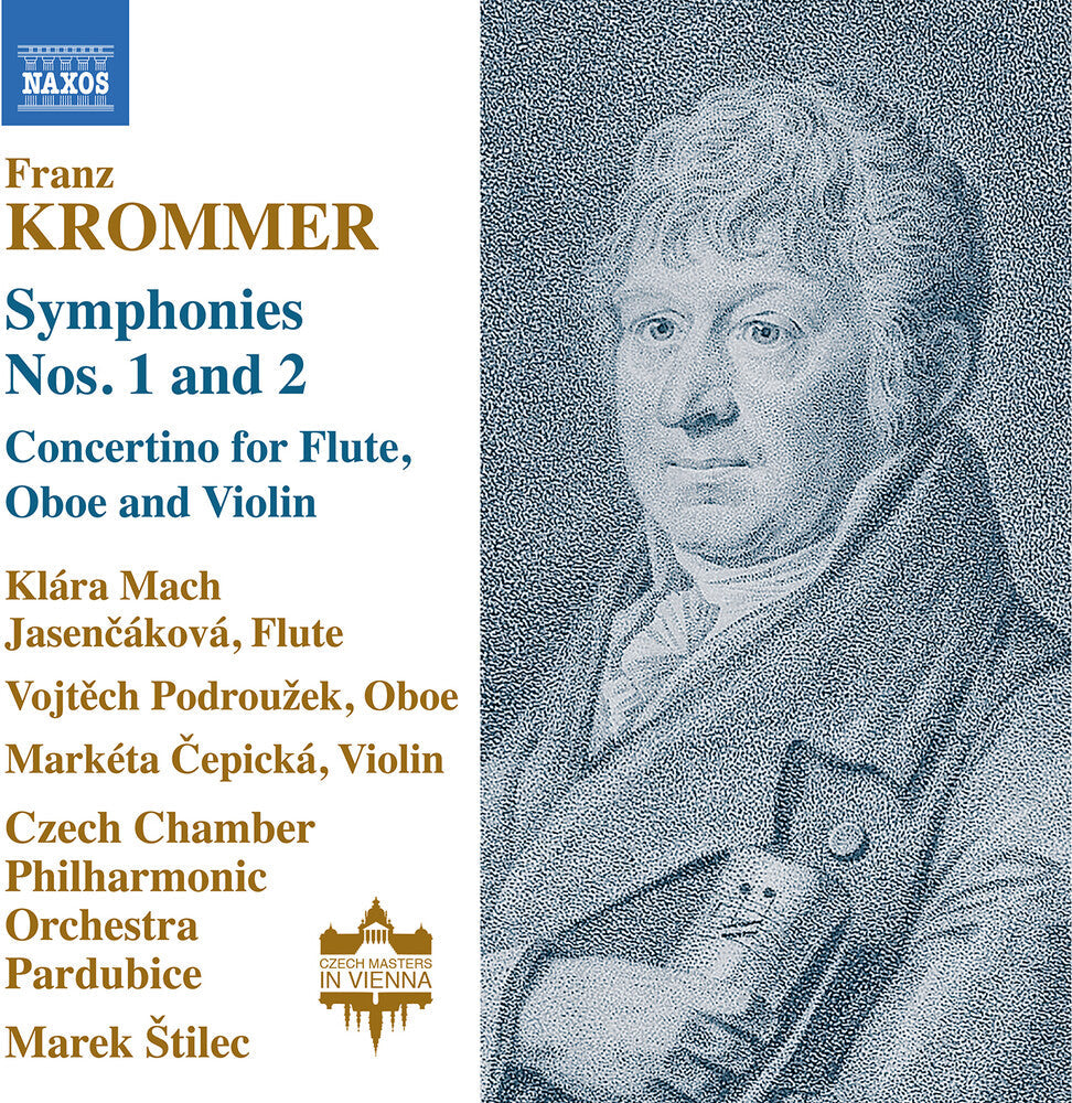 Klara Jasencakova  Mach - Krommer: Symphonies Nos. 1-2 CD (Preorder: Ships July 24, 2026)