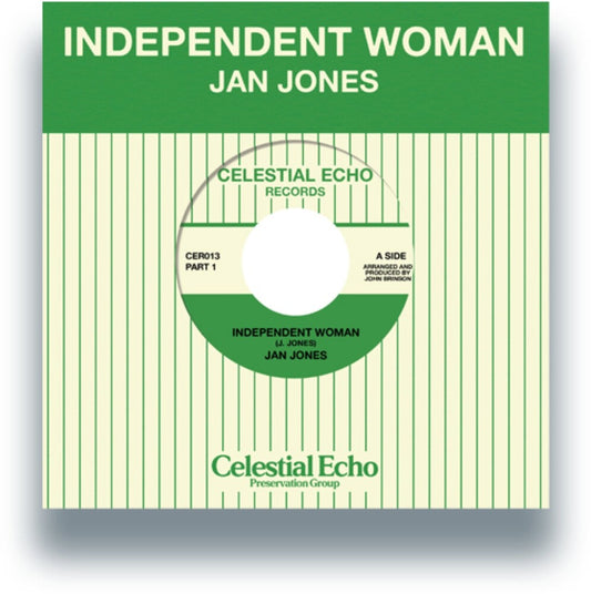Jan Jones - Independent Woman 7" (Parts 1 & 2) (Preorder: Ships June 12, 2026)