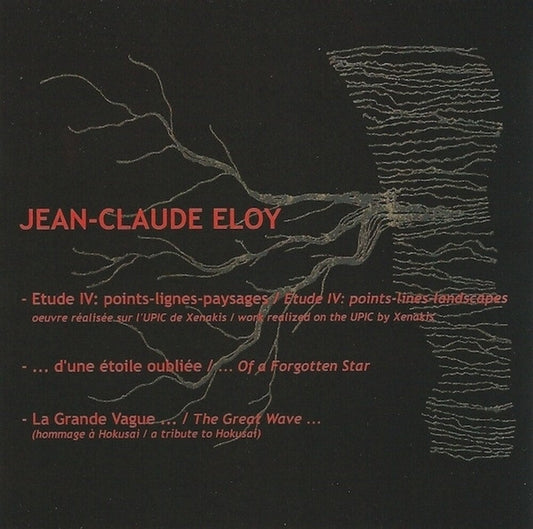 Jean-claude Eloy - Etude Iv - D'une Etoile Oubliee - La Grande Vague CD (Preorder: Ships June 19, 2026)