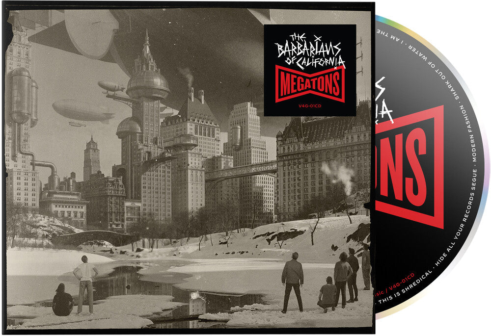 Barbarians Of California - Megatons CD (Preorder: Ships August 21, 2026)