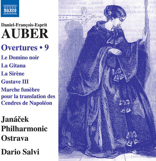 Janacek Philharmonic Ostrava - Auber: Overtures Vol. 9 CD (Preorder: Ships August 14, 2026)