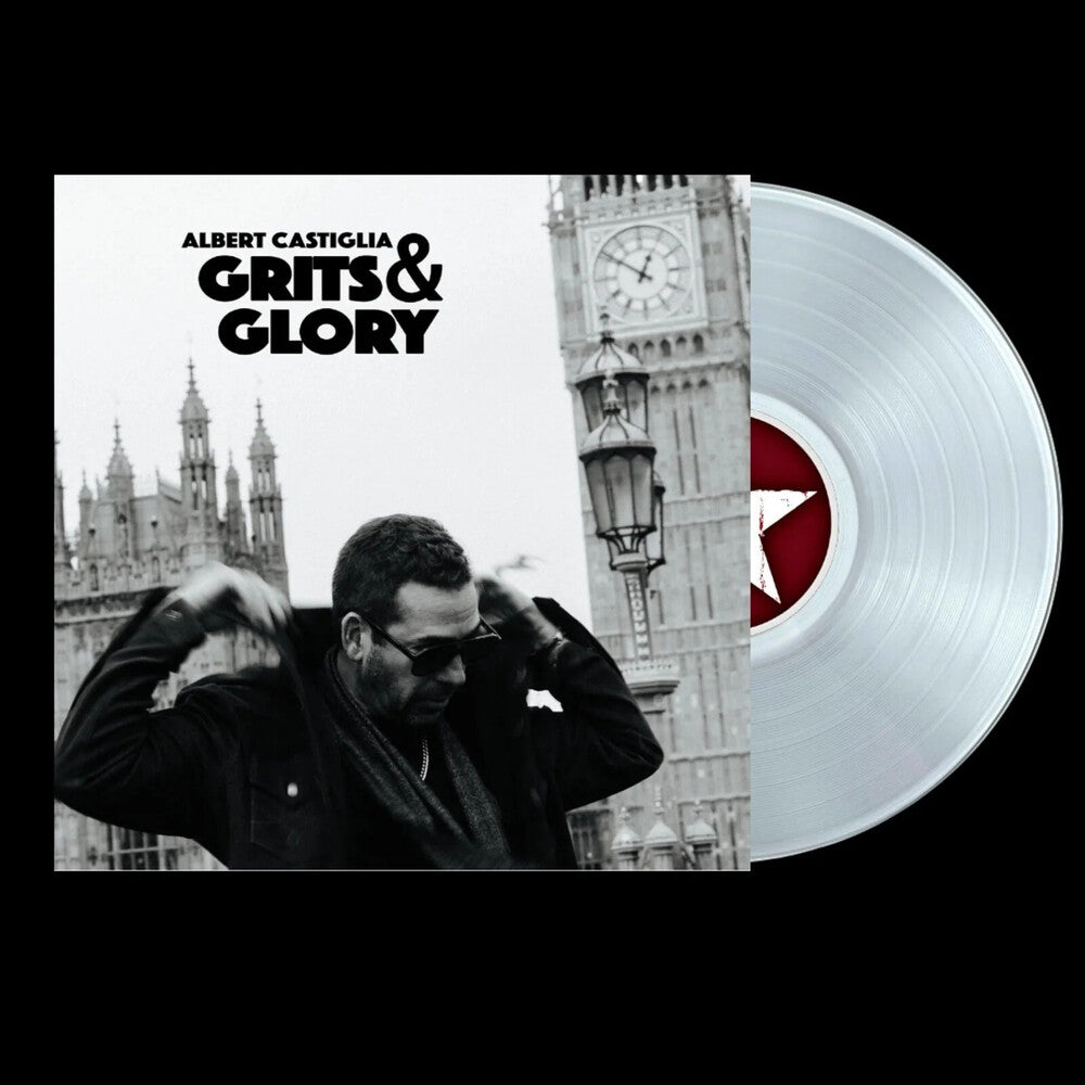 Albert Castiglia - Grits & Glory LP (clear Translucent) (Preorder: Ships July 31, 2026)